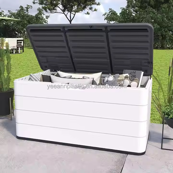 Outdoor Furniture With Storage - Contenitore Gigante in Plastica per Scarpe,