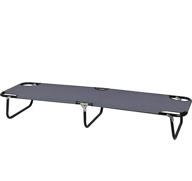 Camping Cot Foldable - Brandina Pieghevole in Metallo Portatile per