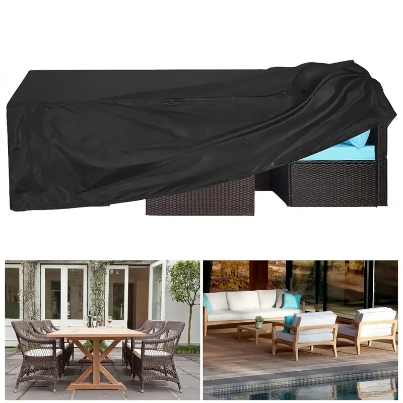Outdoor Furniture Heavy - Copertura per mobili da giardino antivento