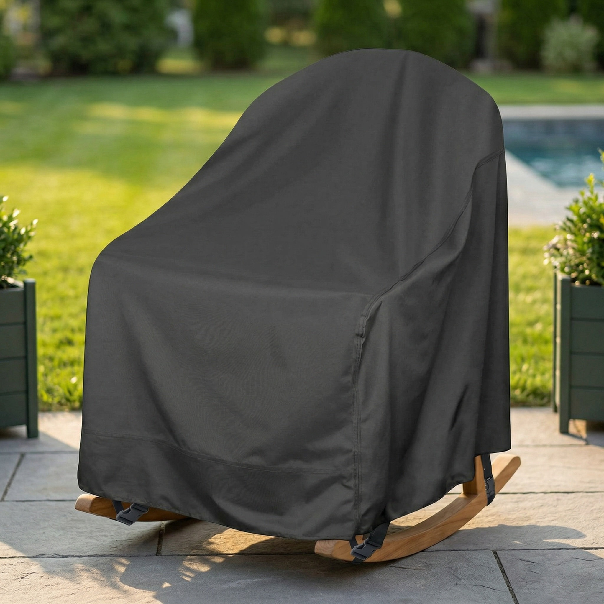 Outdoor Furniture Heavy - Copertura impermeabile per sedia a dondolo