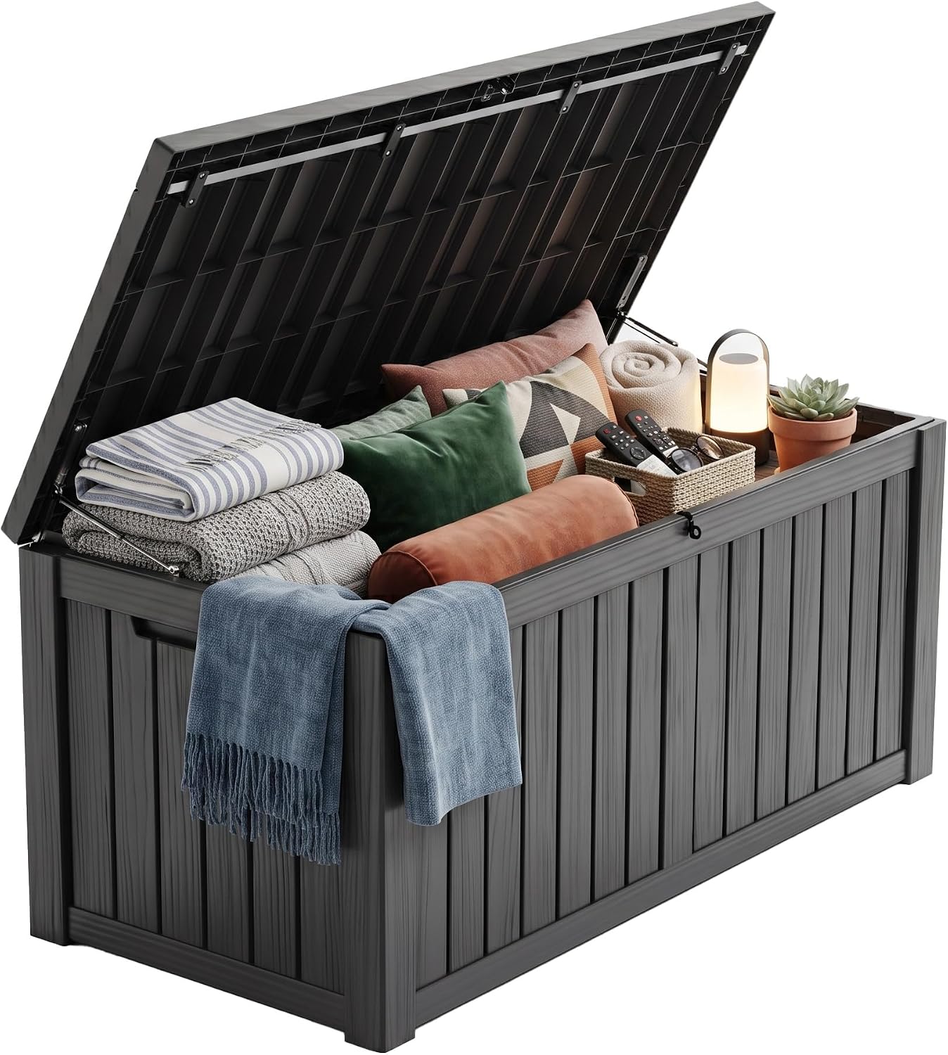 Outdoor Furniture With Storage - Cassa da Esterno in Resina da