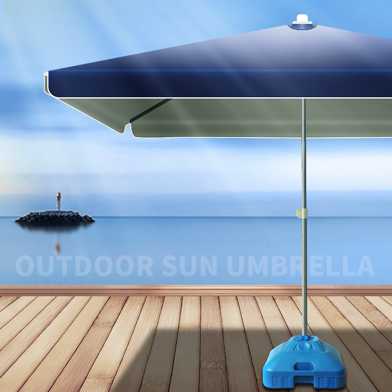 Outdoor Furniture Vendors - Ombrellone Quadrato da Centro Commerciale, Grande,