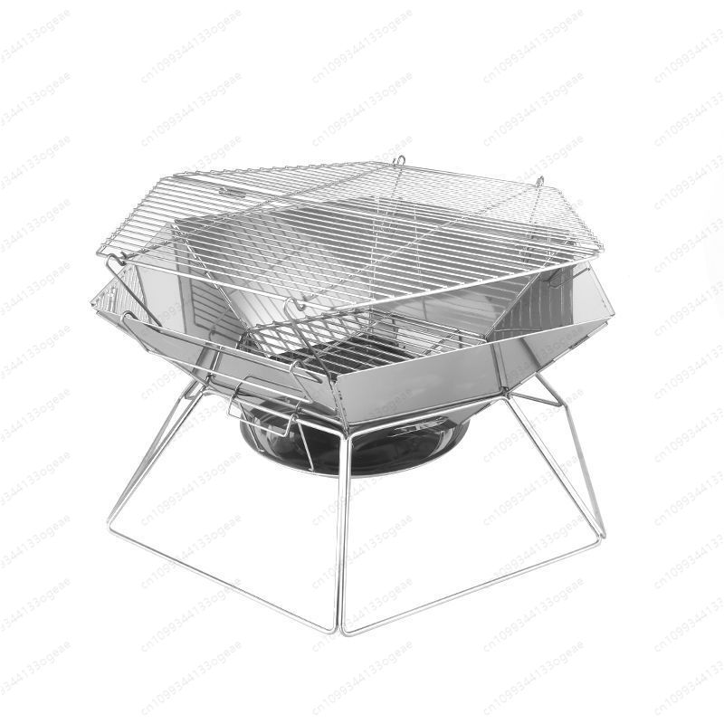 Patio Heater Standing - Stufa a legna portatile Brasero da