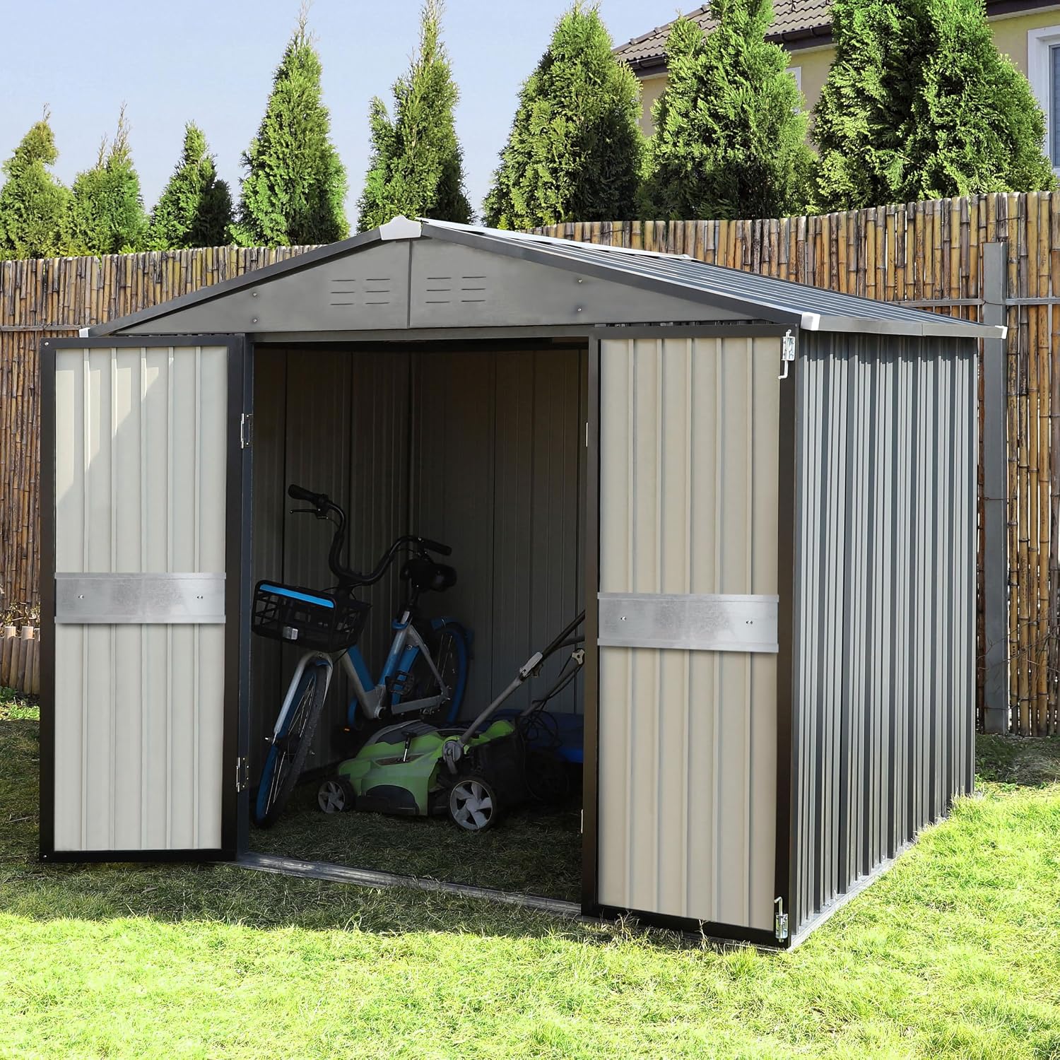Casetta da Giardino 3x3m con D - Outdoor Furniture With Storage recensione e prezzo