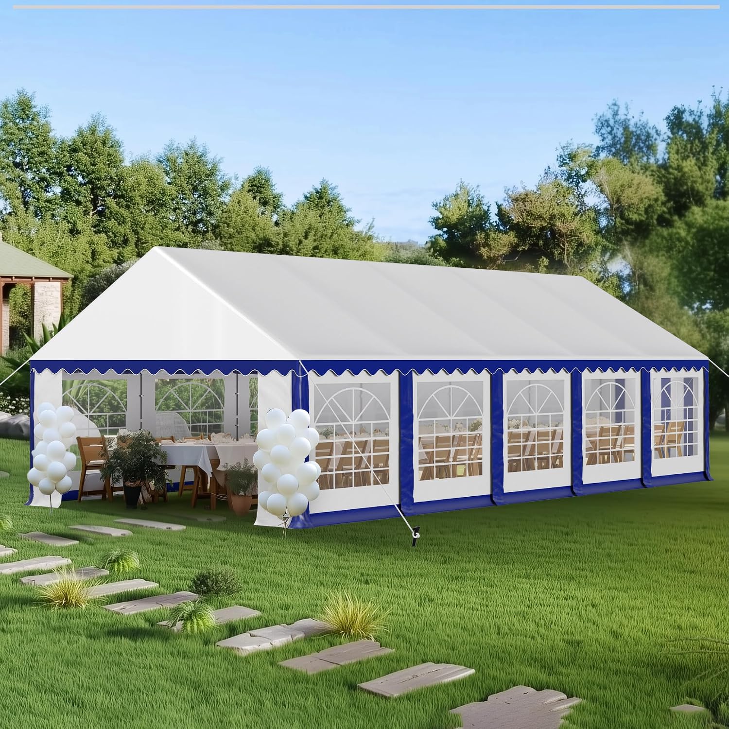 Tenda per Feste 16x32ft, Tende - Outdoor Furniture Heavy recensione e prezzo