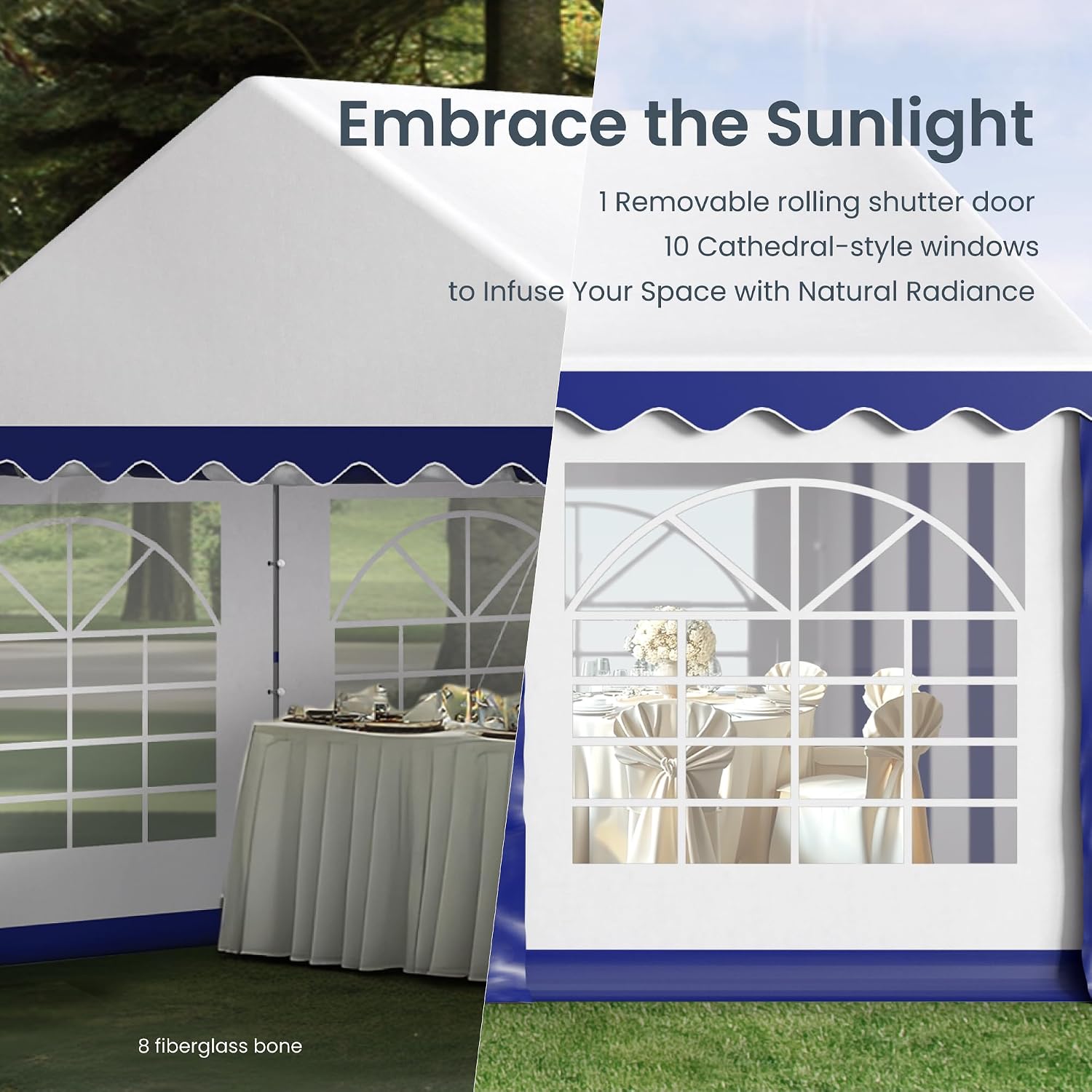 Tenda per Feste 16x32ft, Tende - Outdoor Furniture Heavy recensione e prezzo