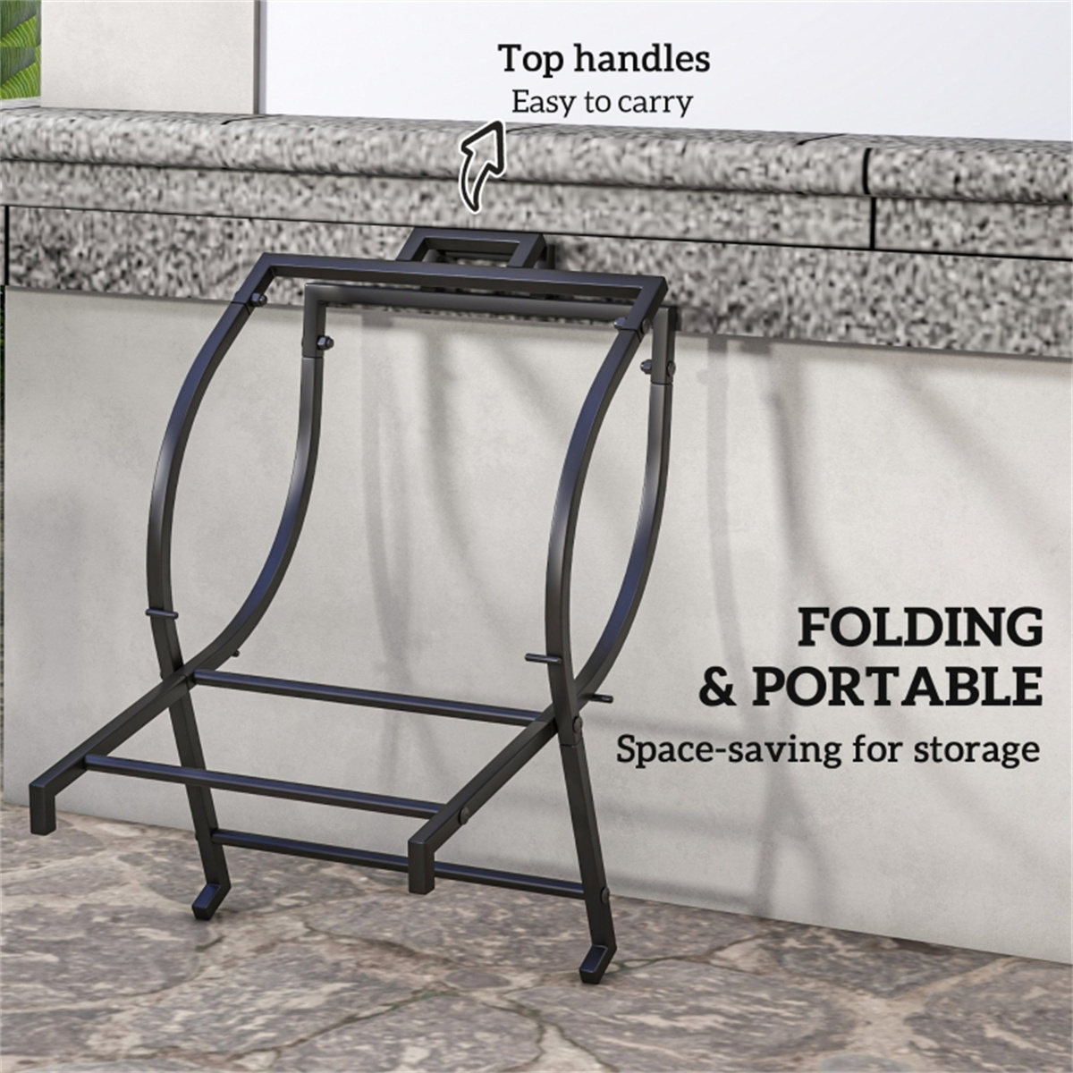 Porta Legna da Esterno Resiste - Outdoor Furniture With Storage recensione e prezzo