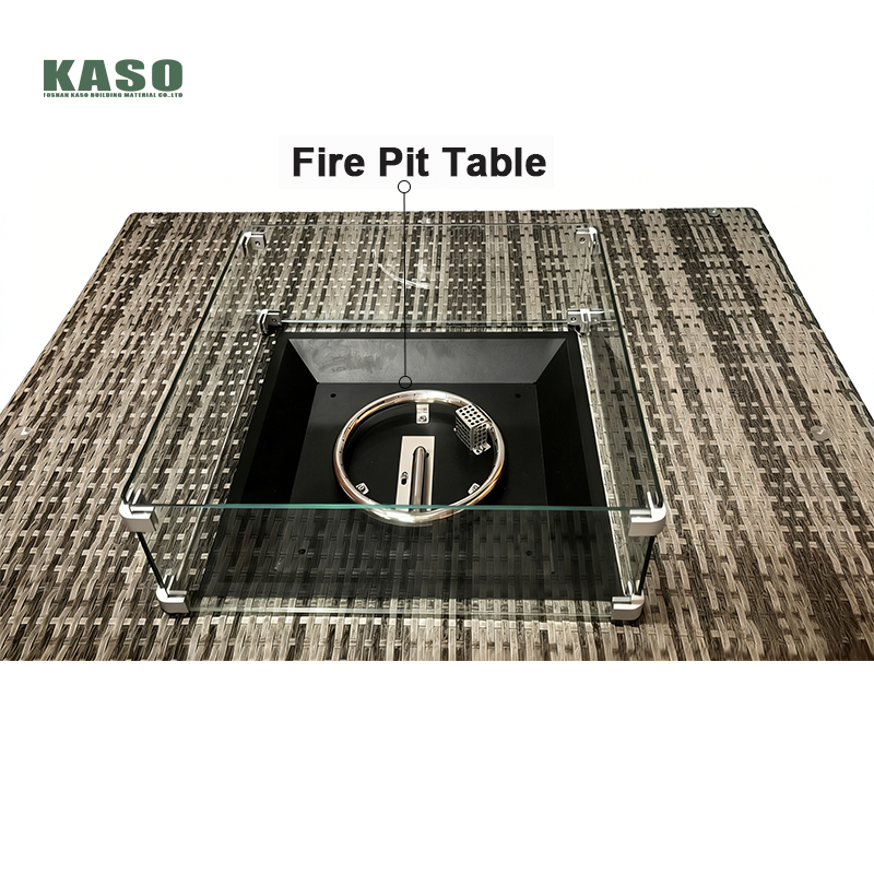 Set di mobili da esterno per p - Outdoor Furniture With Fire Pit recensione e prezzo