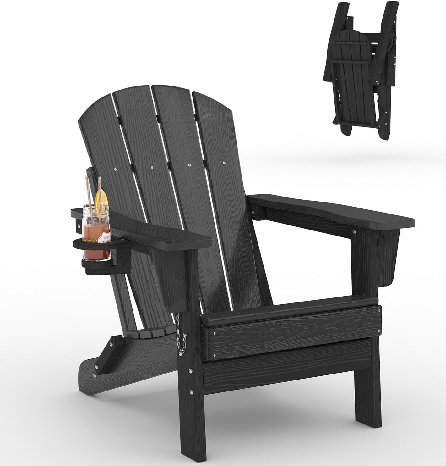 Sedia Adirondack Pieghevole in - Outdoor Furniture With Fire Pit recensione e prezzo