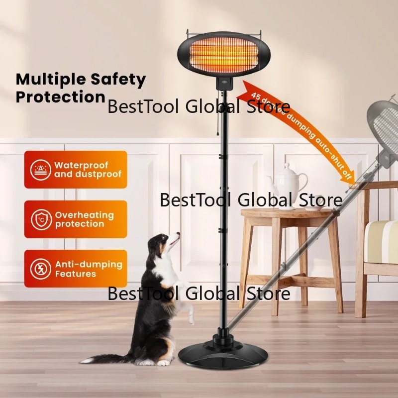 Riscaldatore Elettrico da Este - Patio Heater Standing recensione e prezzo