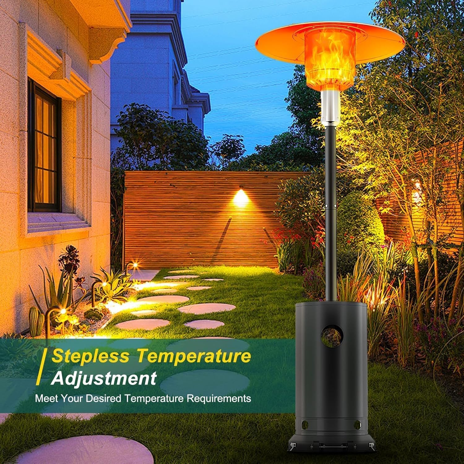 Lampada termica da esterno da  - Patio Heater Standing recensione e prezzo