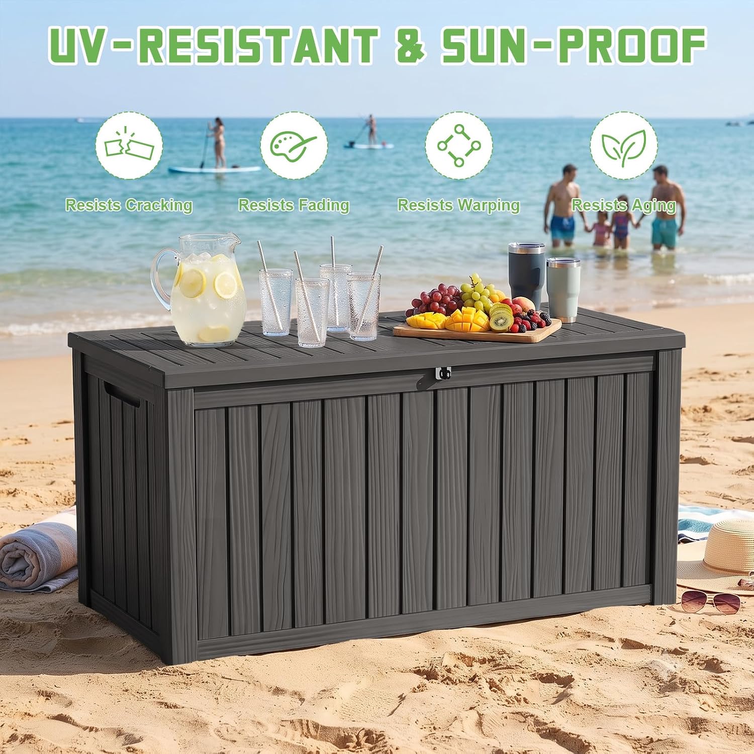 Cassa da Esterno in Resina da  - Outdoor Furniture With Storage recensione e prezzo