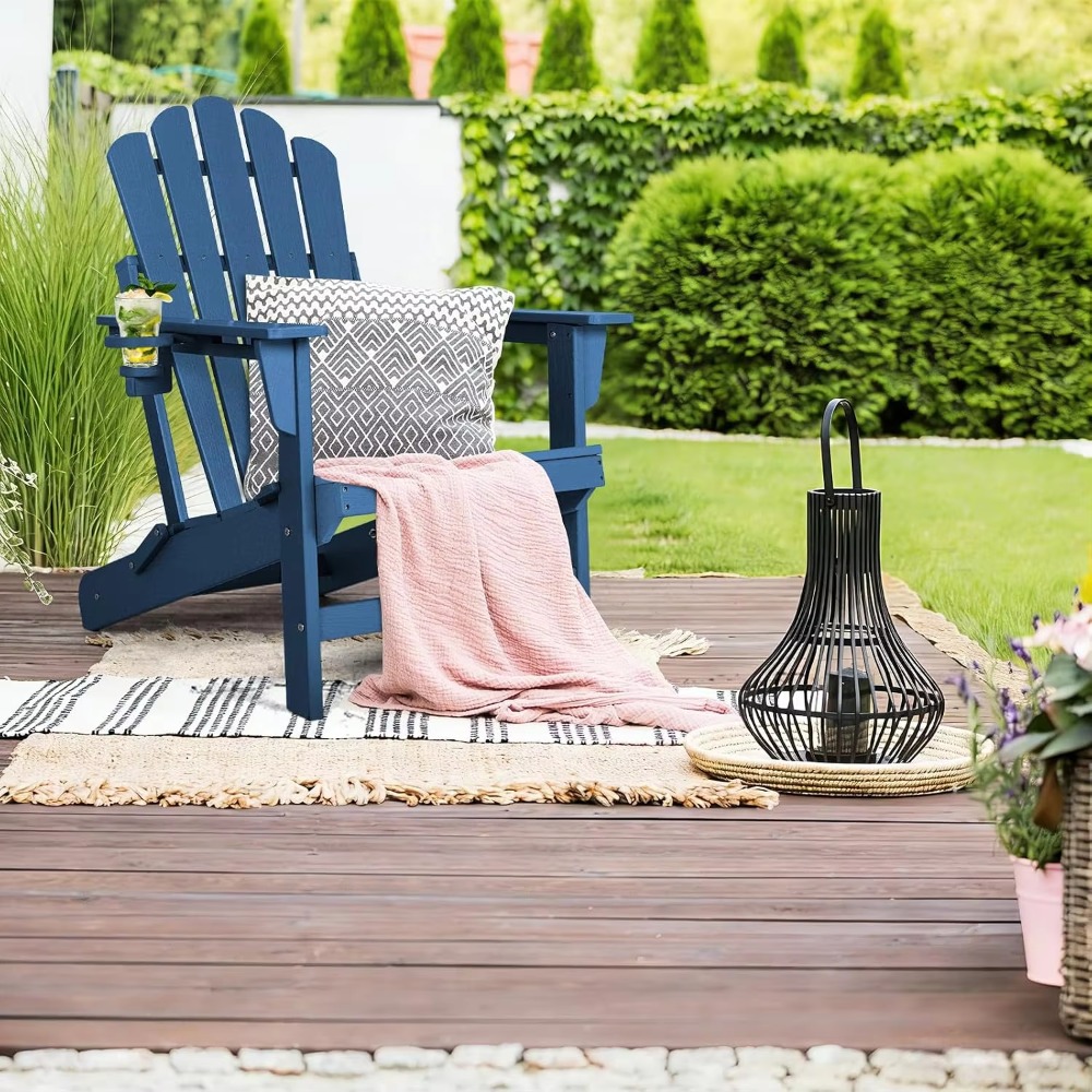 Set di 2 sedie Adirondack pieg - Outdoor Furniture With Fire Pit recensione e prezzo