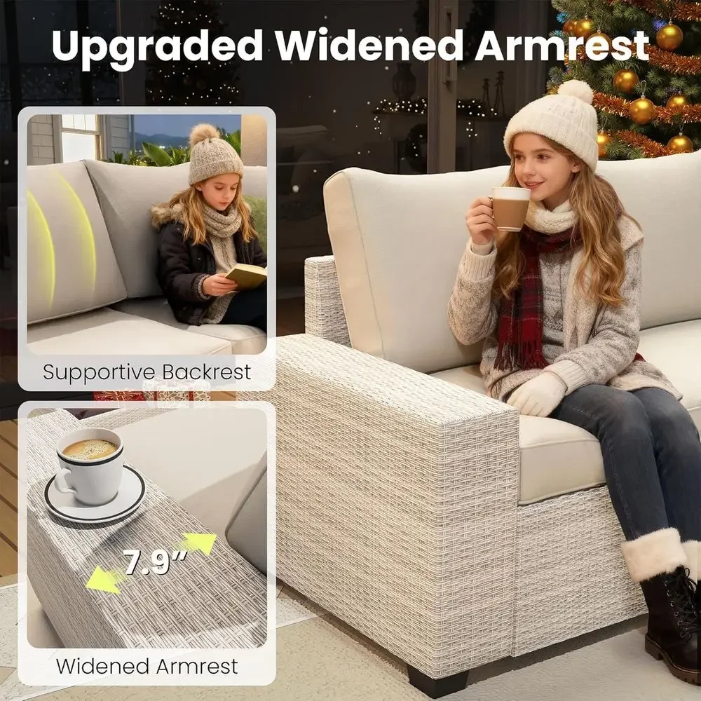 Set di mobili da esterno compo - Outdoor Furniture With Fire Pit recensione e prezzo