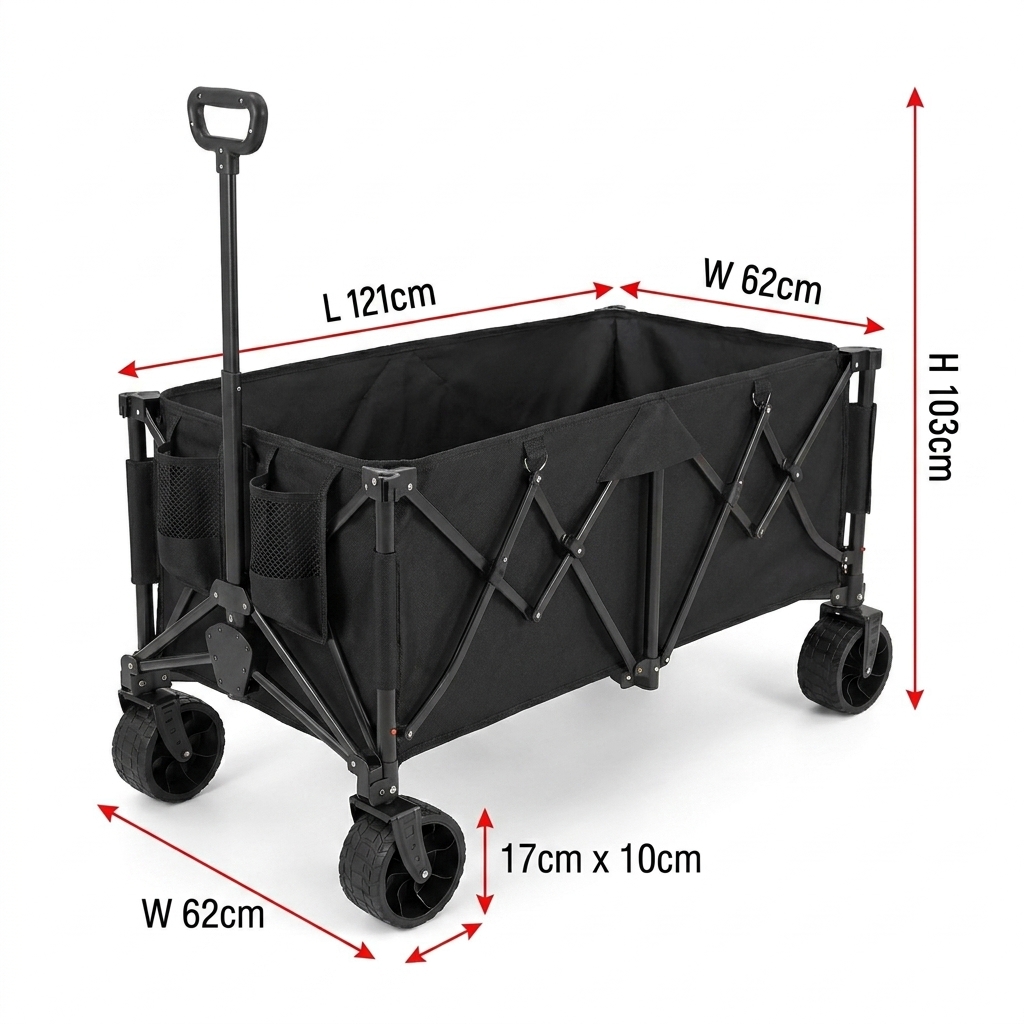 Carrello Pieghevole Personaliz - Outdoor Furniture Heavy recensione e prezzo