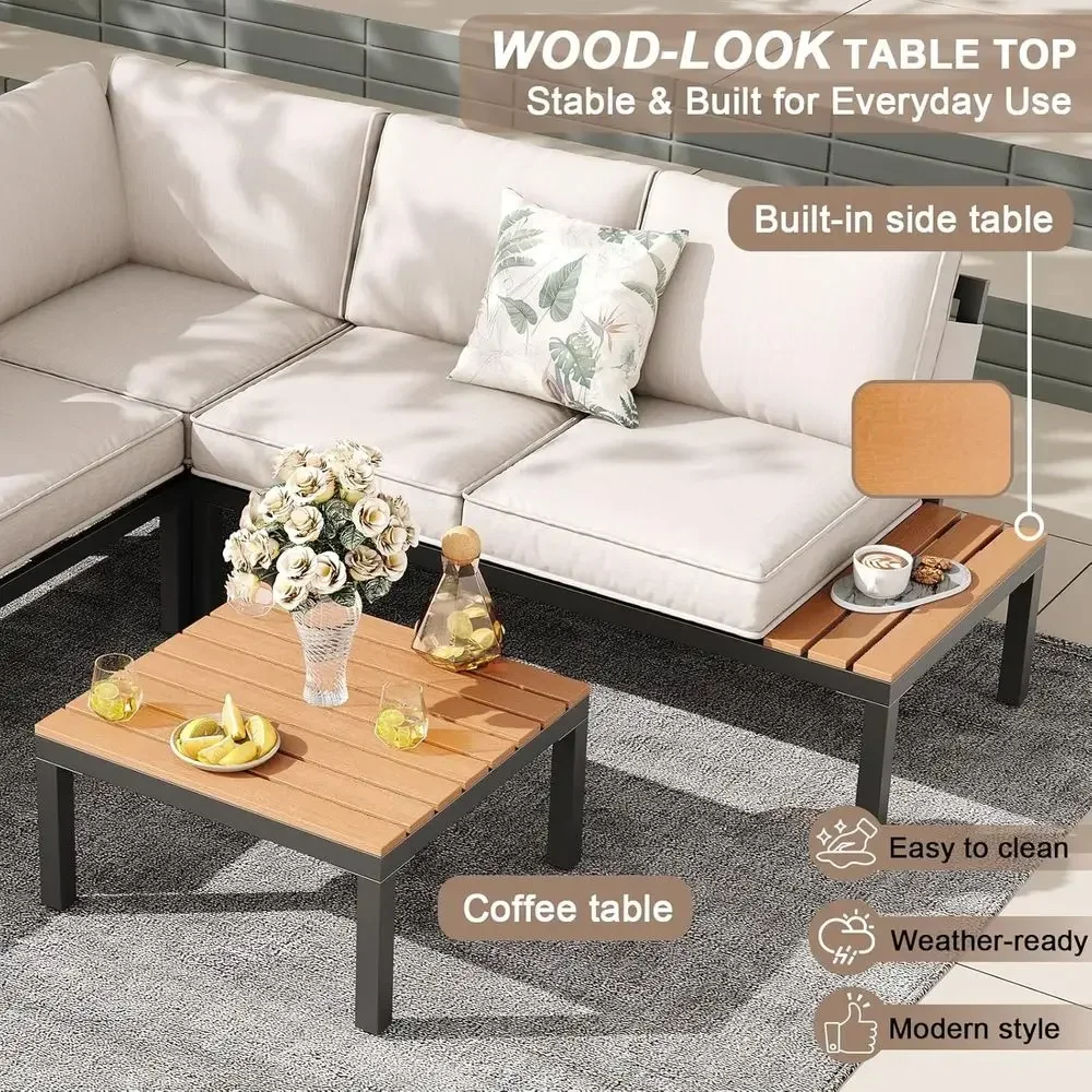 Set di Mobili da Esterno per 5 - Outdoor Furniture For Pool recensione e prezzo