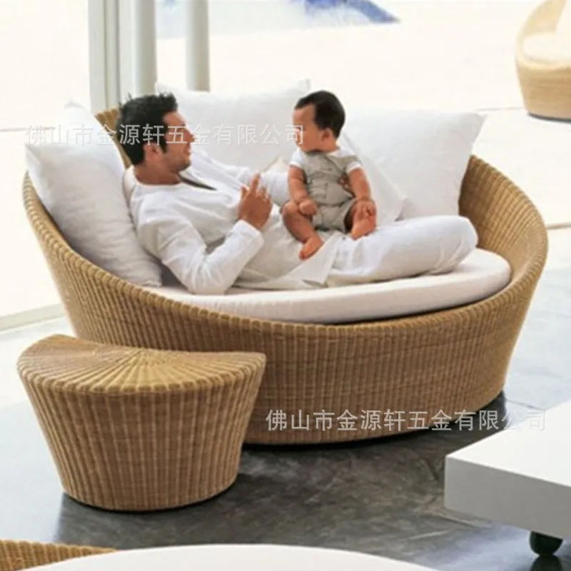 Lettino da Esterno Rotondo in  - Outdoor Daybed Sofa recensione e prezzo